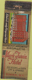 Matchbook Cover - Mark Twain Hotel Elmira NY WORN