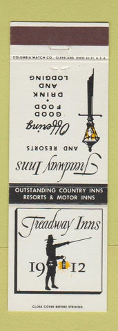 Matchbook Cover - Treadway Inns CHAIN MA NY