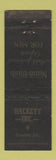 Matchbook Cover - Nunn Bush Men's Shoes Easton PA Hackett WEAR