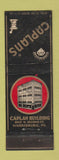 Matchbook Cover - Caplan's Drug Harrisburg PA