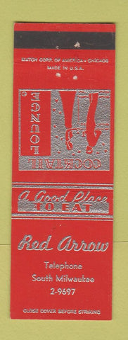 Matchbook Cover - Red Arrow South Milwaukee WI lounge