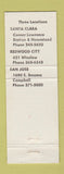 Matchbook Cover - Captain's Galley Pizza Wurlitzer Organ Santa Clara San Jose CA