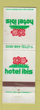 Matchbook Cover - Hotel Ibis Houston TX