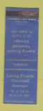 Matchbook Cover - Larry Travis Cocktail Lounge WEAR