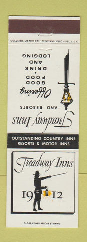 Matchbook Cover - Treadway Inns CHAIN MA NY