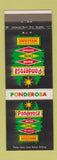 Matchbook Cover - Ponderosa Motor Inn Restaurant