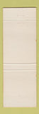 Matchbook Cover - Ponderosa Motor Inn Restaurant