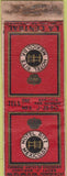 Matchbook Cover - Hotel Ritz Mexico La Central Railroad POOR
