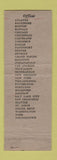 Matchbook Cover - Cutler Hammer Motor Control Milwaukee WI San Francisco CA WEAR