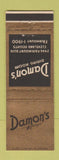 Matchbook Cover - Damon's Restaurant Cleveland Heights OH
