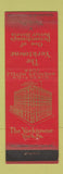 Matchbook Cover - The Yorktowne Hotel York PA WORN