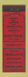 Matchbook Cover - Shelley's Restauratn Steelton PA WEAR