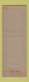 Matchbook Cover - Orcutt's Restaurant Clearfield PA WORN