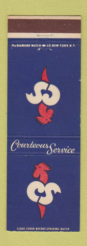 Matchbook Cover - Colonial Meats Chicken Beef Veal Lamb