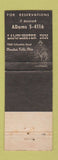 Matchbook Cover - Lamplighter Inn Olmsted Falls OH