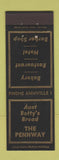 Matchbook Cover - Aunt Betty's Bread Pennway Annville