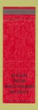 Matchbook Cover - Watch Guard Security