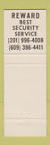 Matchbook Cover - Watch Guard Security