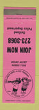 Matchbook Cover - Oakland Police Department CA