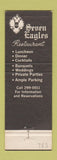 Matchbook Cover - Seven Eagles Des Plaines IL Restaurant