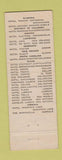Matchbook Cover - Claypool Hotel Indianapolis IN