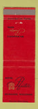 Matchbook Cover - Hotel Pfister Milwaukee WI