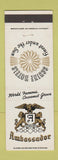 Matchbook Cover - Ambassador Hotel Los Angeles CA