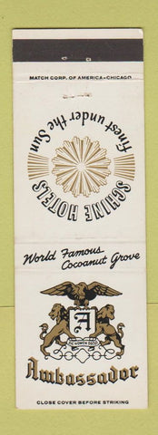 Matchbook Cover - Ambassador Hotel Los Angeles CA