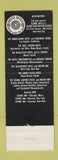 Matchbook Cover - Ambassador Hotel Los Angeles CA