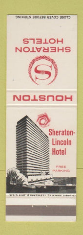 Matchbook Cover - Sheraton Hotel Houston TX