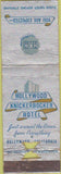 Matchbook Cover - Hollywood Knickerbocker Hotel Hollywood CA WORN