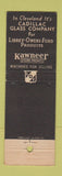 Matchbook Cover - Cadillac Glass Company Cleveland OH feature WEAR