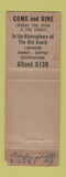 Matchbook Cover - Southern Mansion Kansas City MO WORN