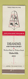 Matchbook Cover - Dranek's Astorhurst Walton Hills OH