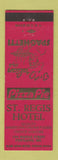 Matchbook Cover - St Regis Hotel Portland ME