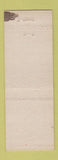 Matchbook Cover - St Regis Hotel Portland ME