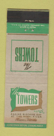 Matchbook Cover - The Towers Miami FL WEAR