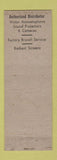 Matchbook Cover - JP Lilley Son Harrisburg PA Movies Motion Pictures WEAR
