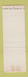 Matchbook Cover - Bonnie & Cy's Fine Food Fremont OH WEAR