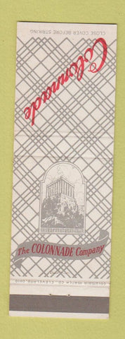 Matchbook Cover - Colonnade Cafeterias Cleveland OH