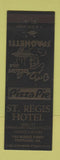Matchbook Cover - St Regis Hotel Portland ME Spaghetti