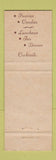 Matchbook Cover - House of Hasselbach New Haven CT Restaurant WEAR