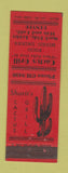 Matchbook Cover - Cactus Grill Denver Colorado