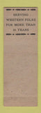 Matchbook Cover - Cactus Grill Denver Colorado