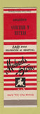 Matchbook Cover - Michaels Sterns Men's Clothes Fuller Hillman Kingsport TN