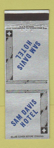 Matchbook Cover - Sam Davis Hotel Nashville TN
