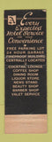 Matchbook Cover - Antlers Hotel San Bernardino CA