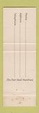 Matchbook Cover - Edgar's II Yonkers NY