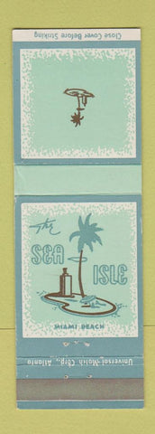 Matchbook Cover - The Sea Isle Miami Beach FL WEAR