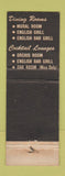 Matchbook Cover - St Francis Hotel San Francisco CA WEAR